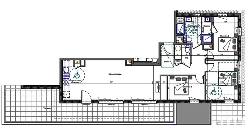 Appartement - 87 m² - 4 pièces