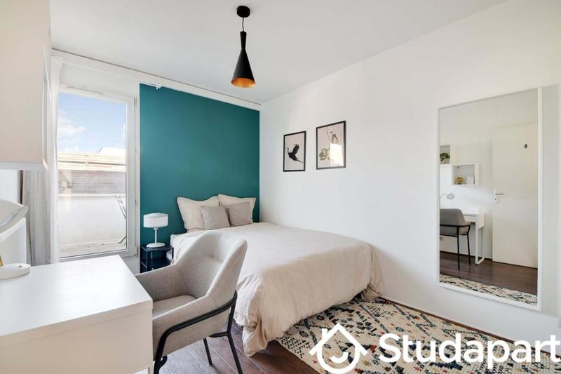 Chambre - 10 m² - 1 pièce