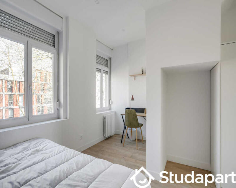 Chambre - 13 m² - 1 pièce