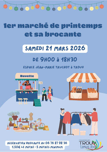 1er marché de printemps et Brocante