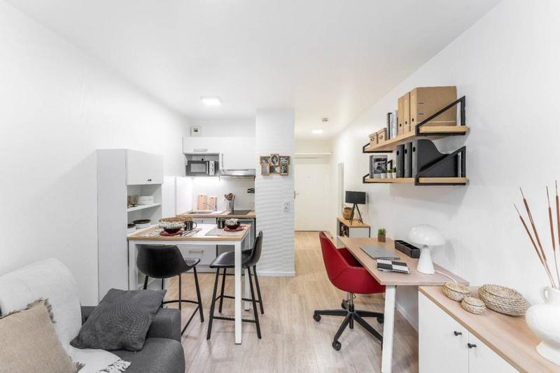 Studio - 26 m² - 1 pièce