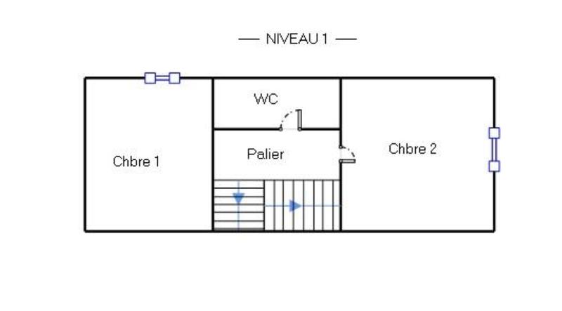 Maison - 75 m² - 3 pièces
