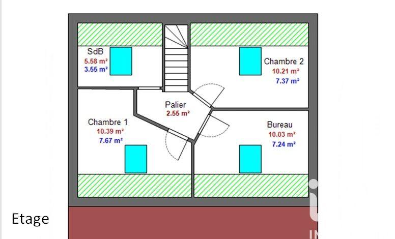 Maison - 82 m² - 5 pièces