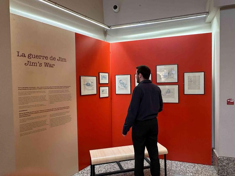 Exposition temporaire « la guerre de Jim »