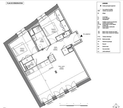 Appartement - 79 m² - 3 pièces