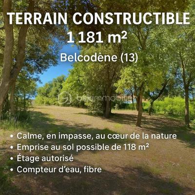 Terrain - 1 184 m²