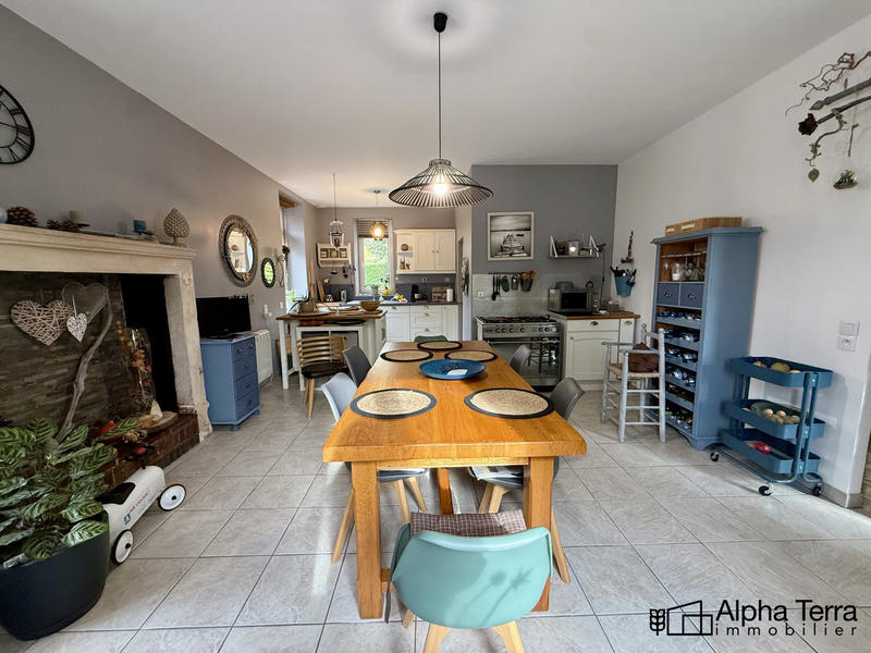 Maison ancienne - 160 m² - 6 pièces