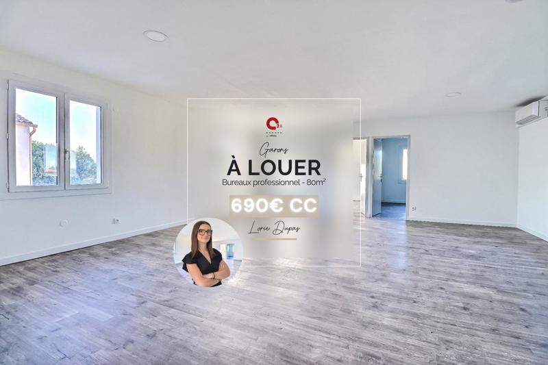 Bureau - 88 m² - 3 pièces