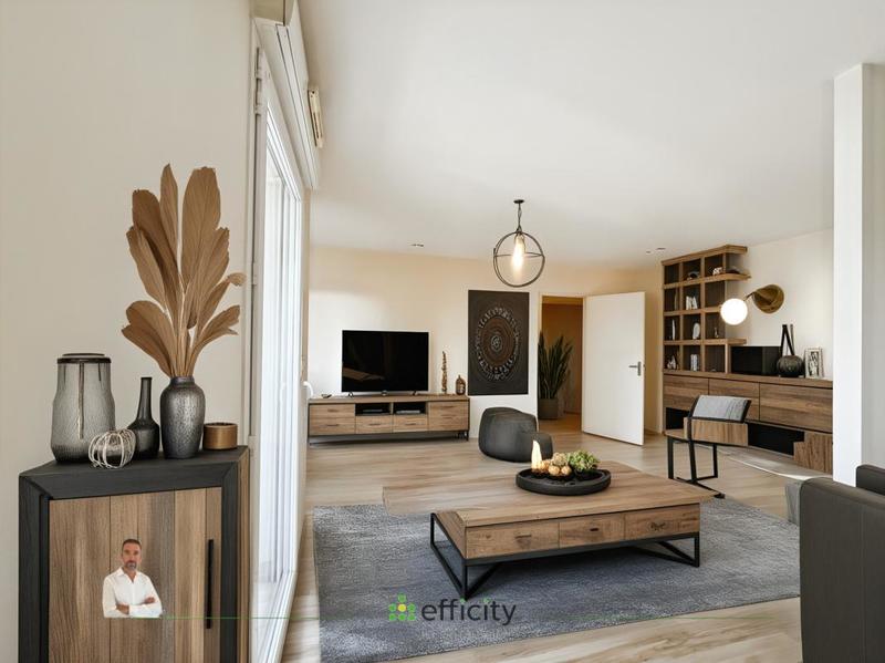 Appartement - 61 m² - 3 pièces