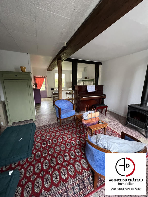 Maison ancienne - 60 m² - 3 pièces