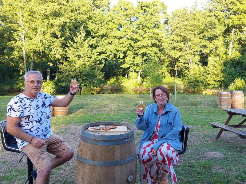Guinguette viticole éphémère au Château la Martellerie