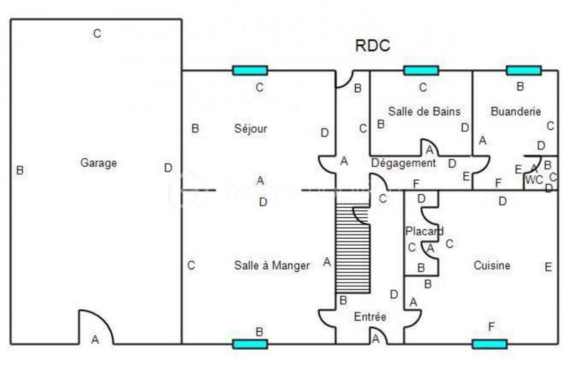 Maison en pierre - 152 m² - 7 pièces