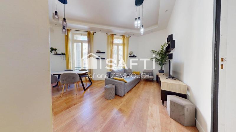 Appartement - 59 m² - 3 pièces