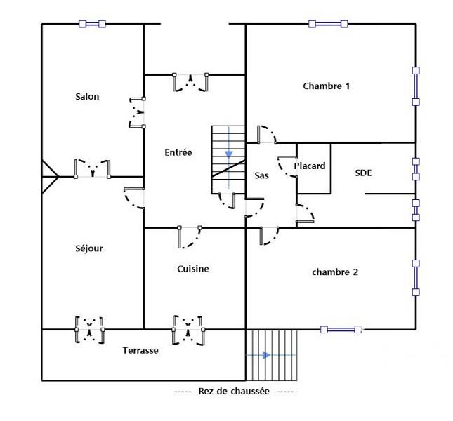 Maison - 200 m² - 11 pièces