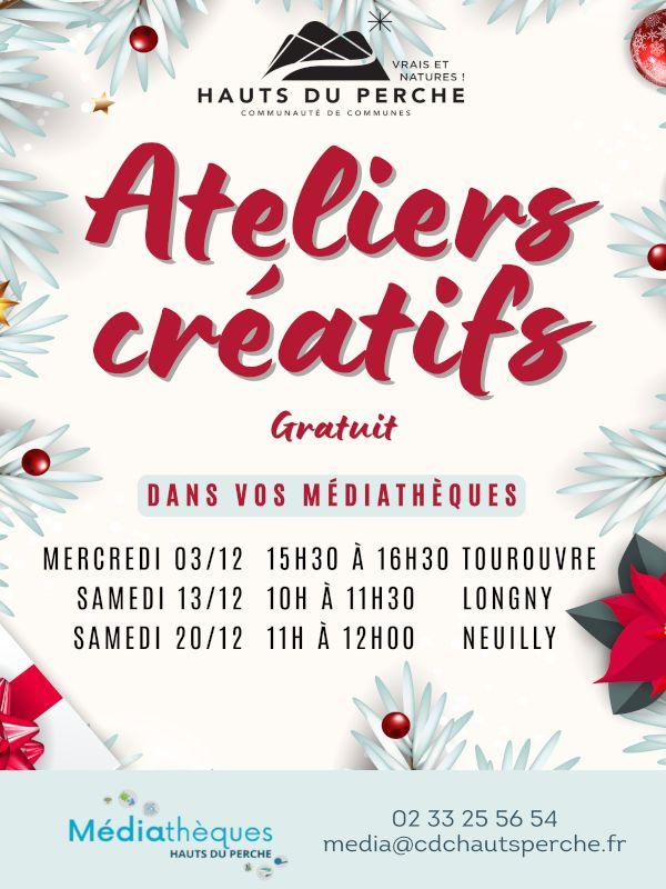Ateliers Créatifs autour de Noël