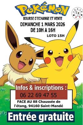 Bourse d’échanges pokemon