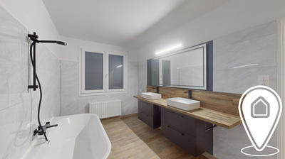 Appartement - 80 m² - 4 pièces