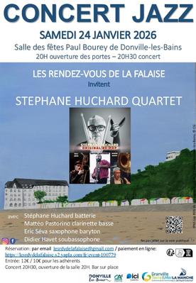 Concert Jazz Stephane Huchard Quartet Original Be-Pop
