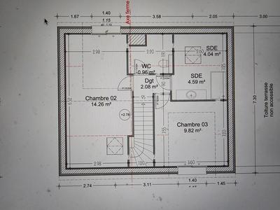 Maison - 99 m² - 4 pièces