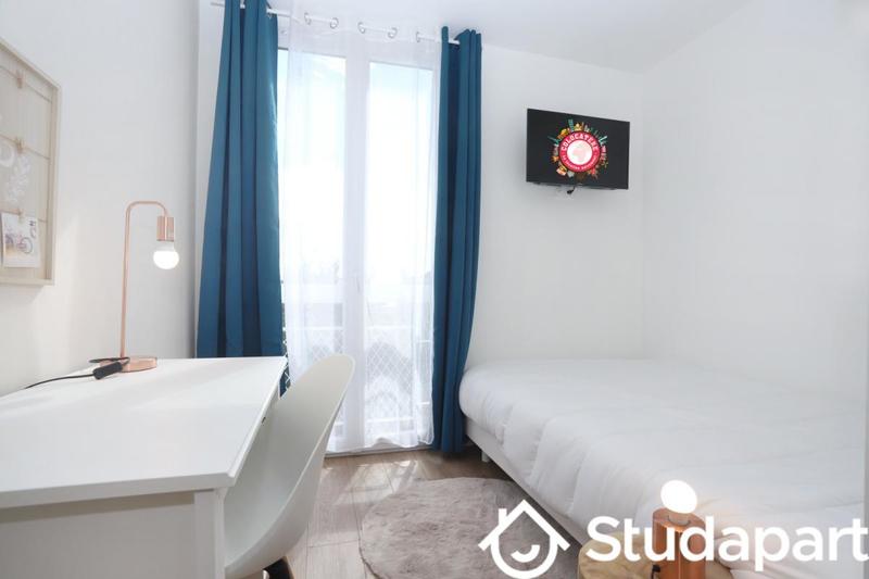 Chambre - 17 m² - 1 pièce