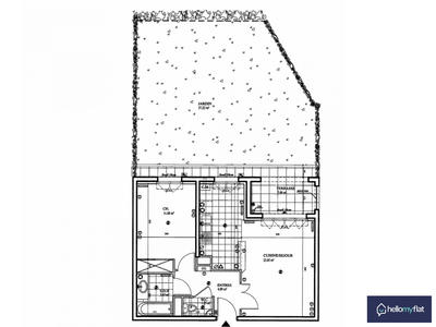 Appartement - 45 m² - 2 pièces