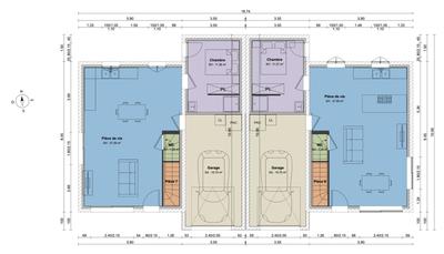 Maison - 90 m² - 5 pièces