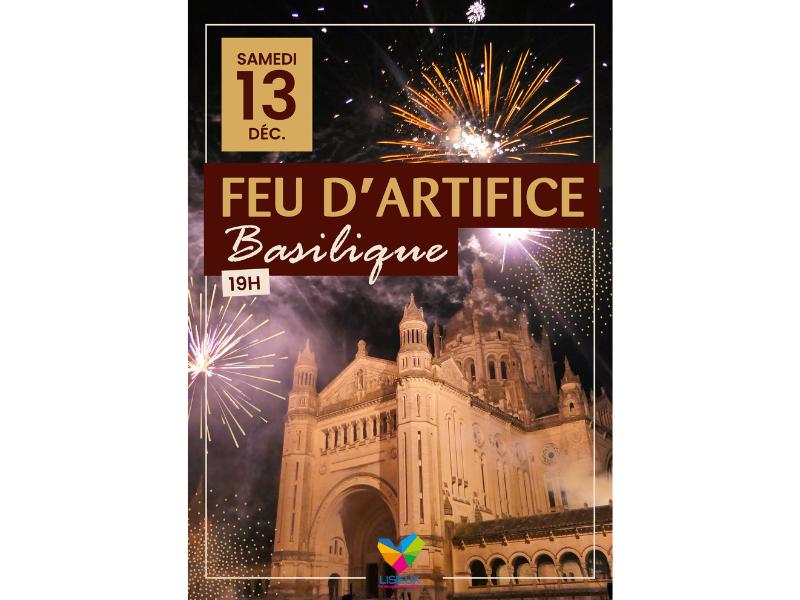Feu d'artifice de Noël
