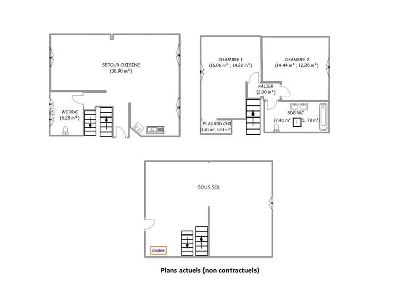 Maison - 85 m² - 4 pièces