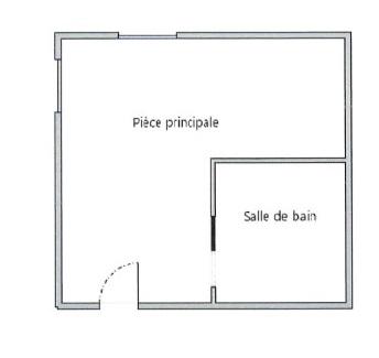 Appartement - 19 m² - 1 pièce