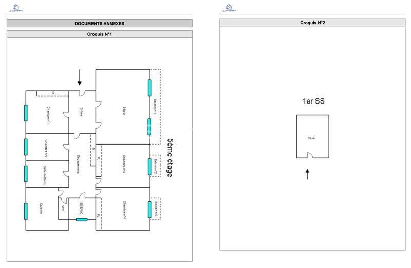 Local commercial - 155 m² - 7 pièces