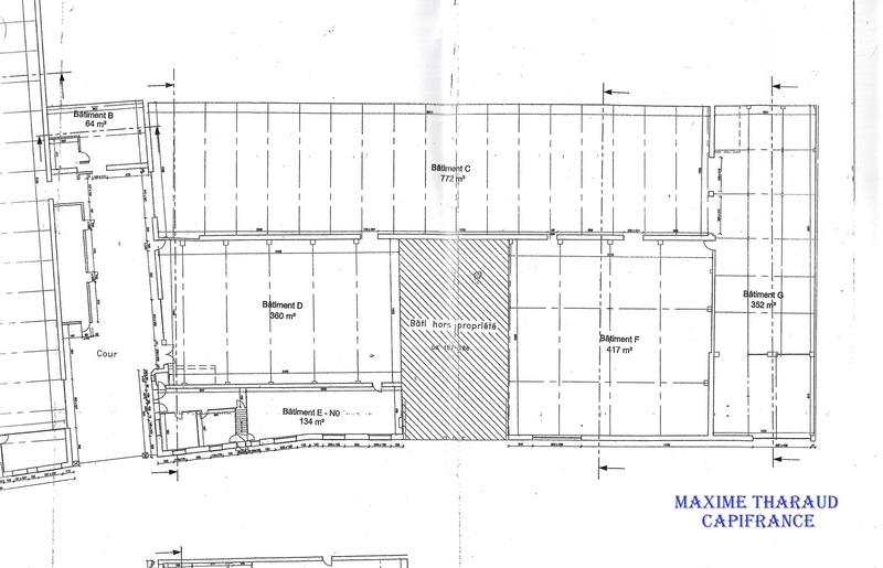 Entrepôt - 360 m² - 1 pièce