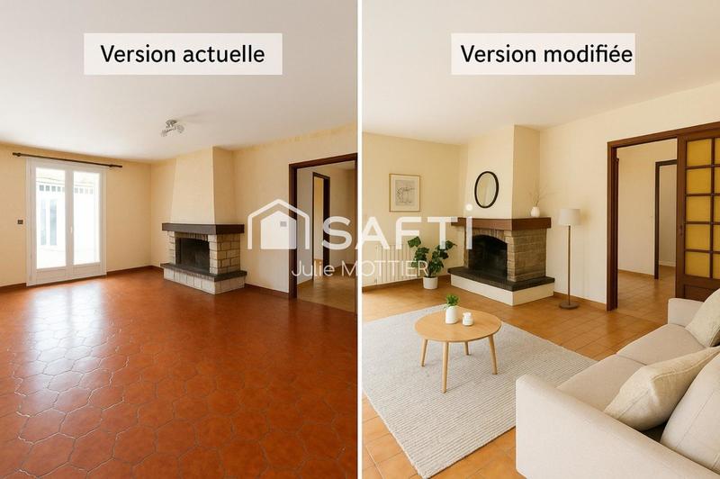 Maison - 90 m² - 5 pièces
