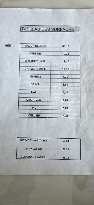 Maison de village - 107 m² - 3 pièces