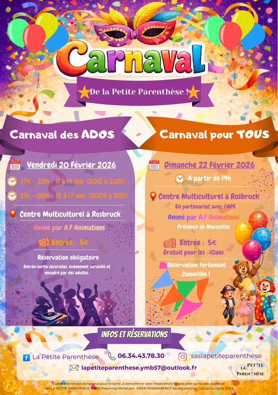 Carnaval des ados