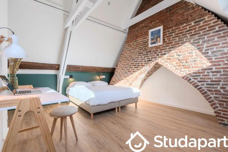 Chambre - 21 m² - 1 pièce