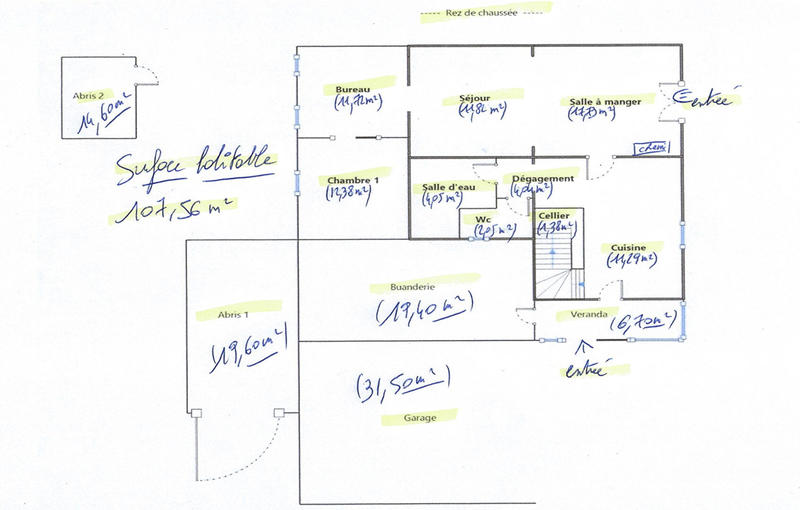 Maison - 108 m² - 6 pièces