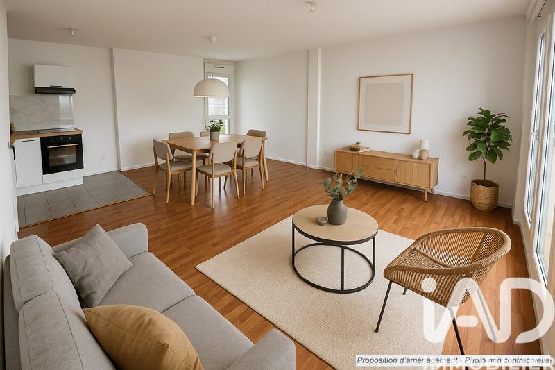 Appartement - 74 m² - 3 pièces