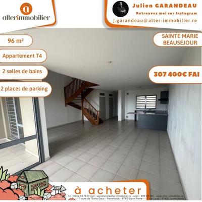 Appartement ancien - 96 m² - 4 pièces