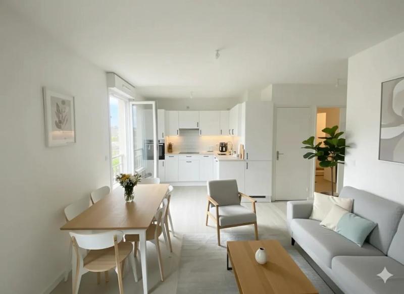 Appartement - 59 m² - 3 pièces