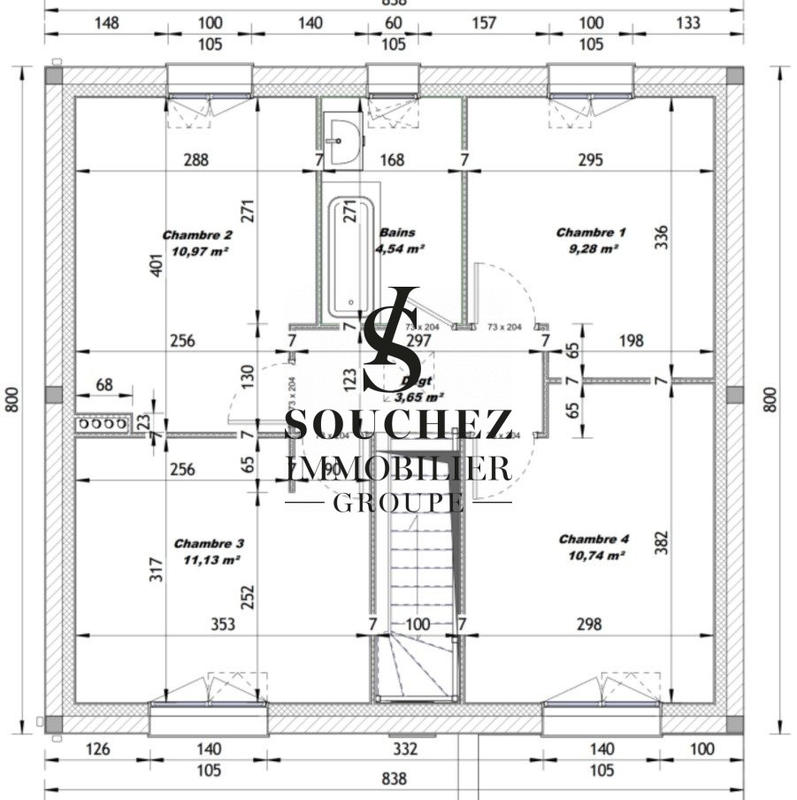 Maison - 91 m² - 6 pièces