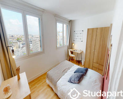 Chambre - 80 m² - 1 pièce