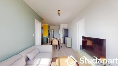 Chambre - 9 m² - 1 pièce