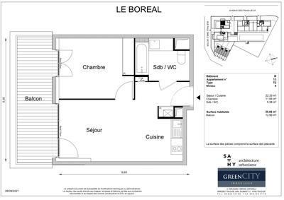 Appartement - 40 m² - 22 pièces