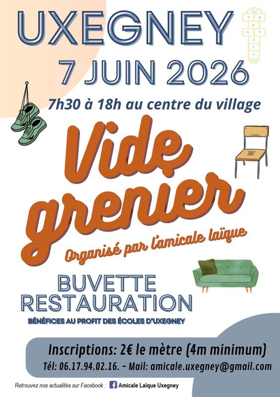 Vide-grenier Uxegney 07/06