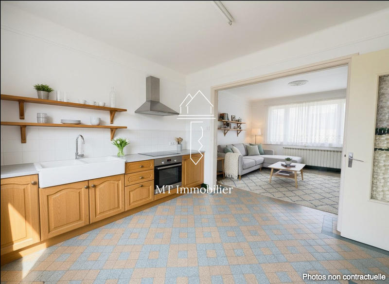 Maison - 97 m² - 6 pièces