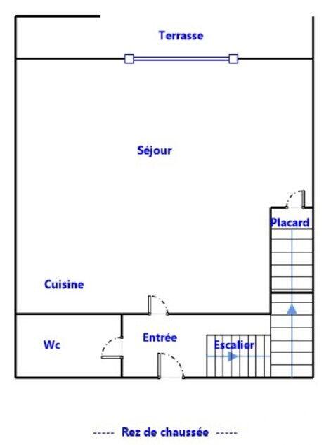 Maison - 44 m² - 3 pièces