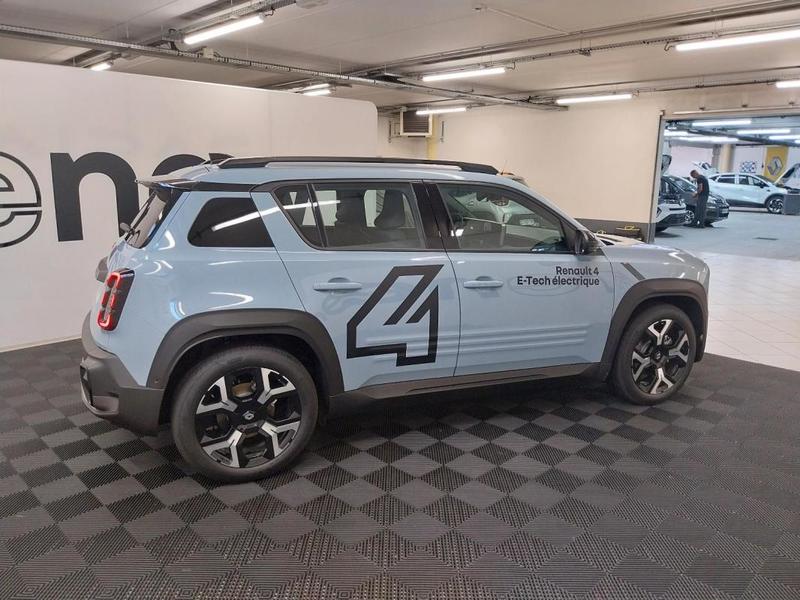 Renault R 4 E-Tech électrique techno 150 ch autonomie confort