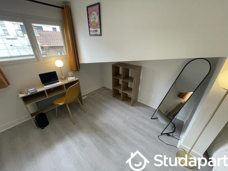 Chambre - 8 m² - 1 pièce