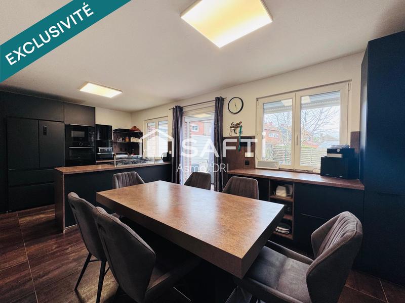 Maison - 122 m² - 5 pièces