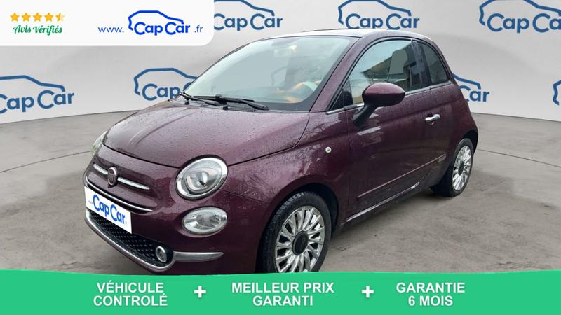 Fiat 500 1.2 69 Lounge - Toit ouvrant
